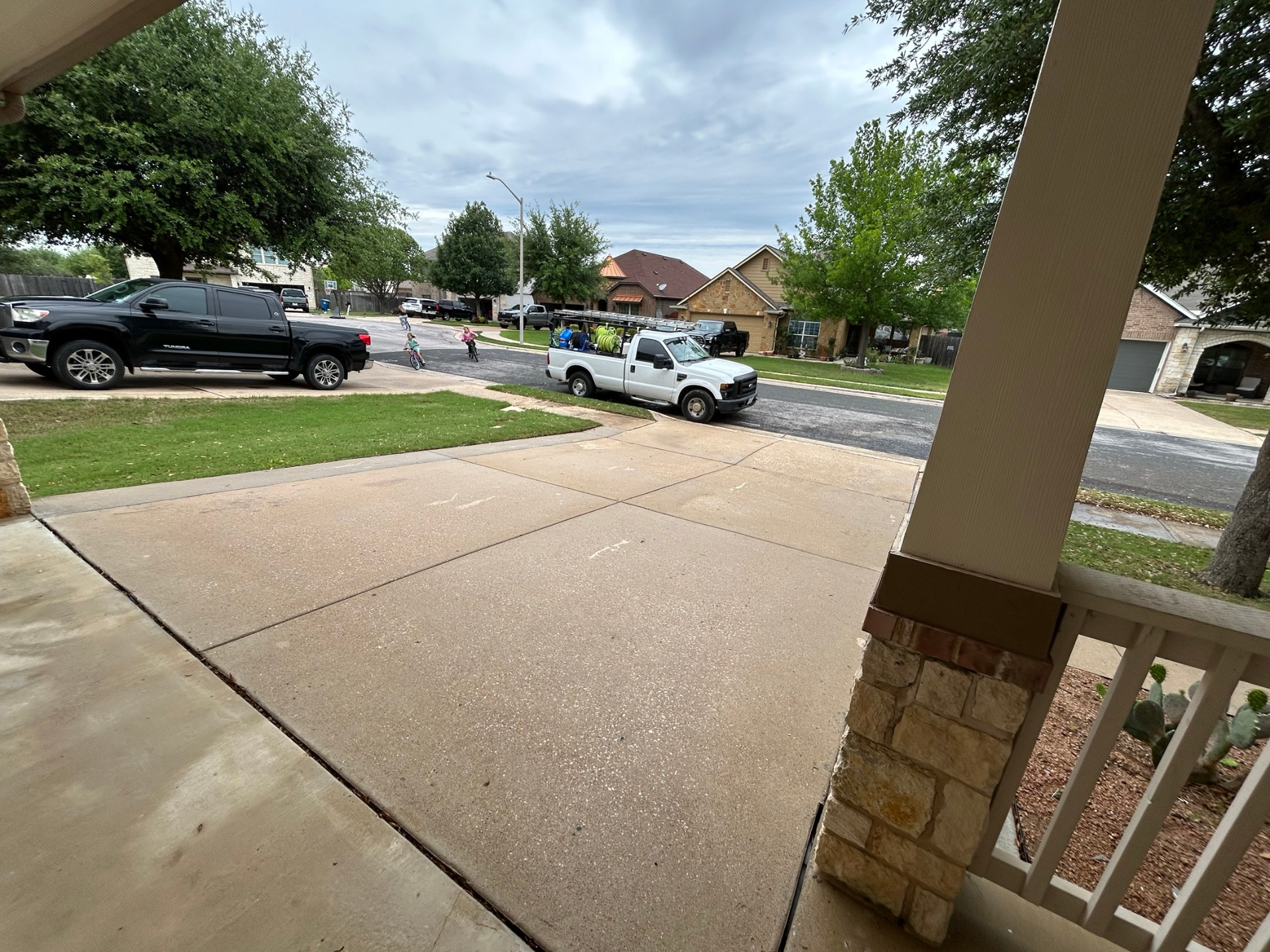Driveway Pressure Wash after